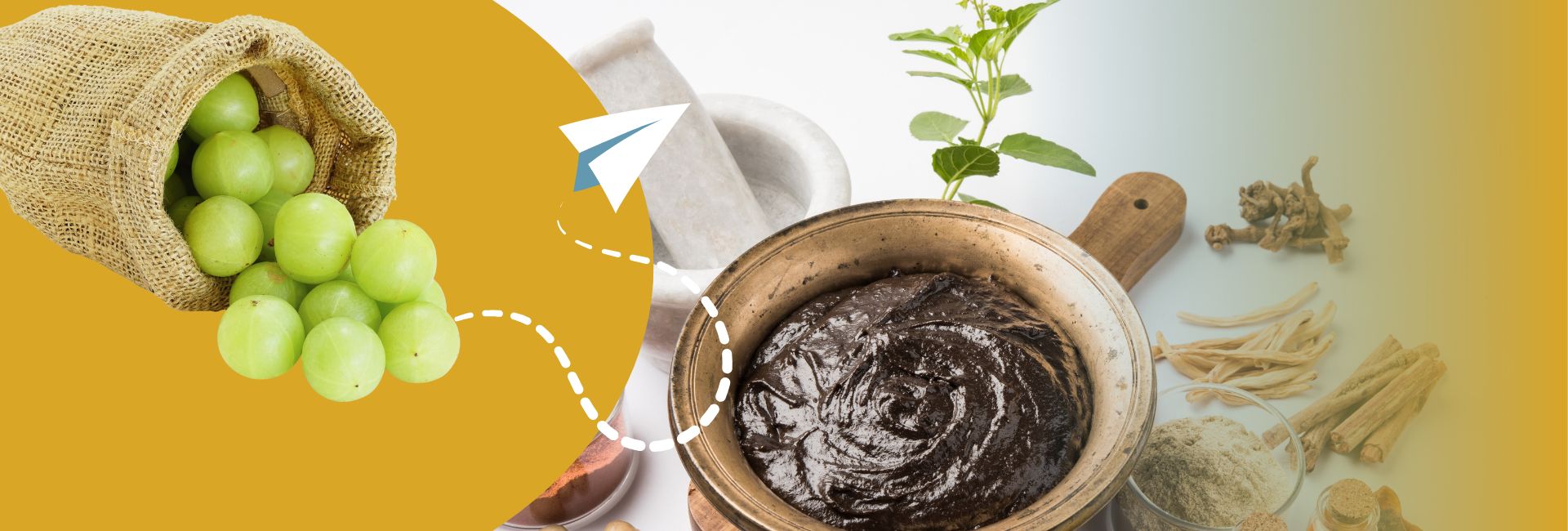 Amla chyawanprash made with herbs and amla, traditionally used as a natural immunity booster for daily health