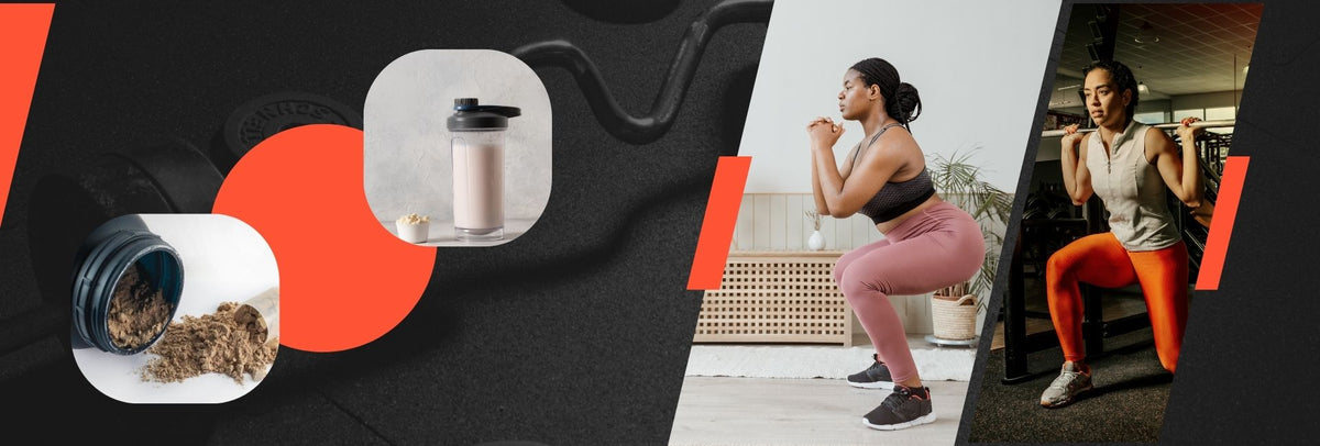 Clean label protein powder made from plant-based ingredients with no additives, displayed with natural sources like peas and grains