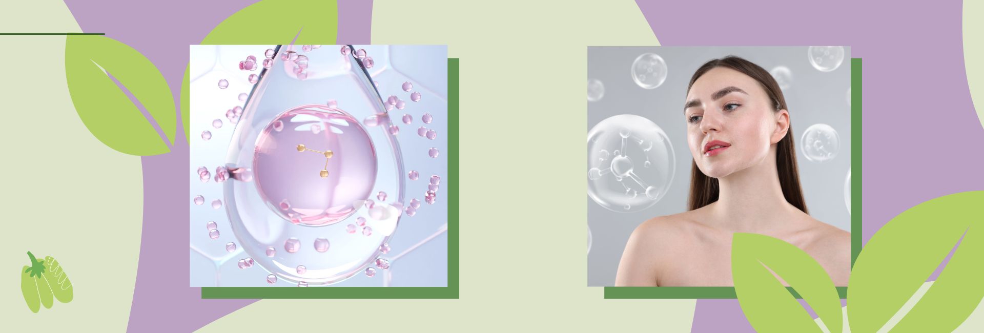 Vegetarian collagen representing the future of clean beauty and plant-based skincare nutrition