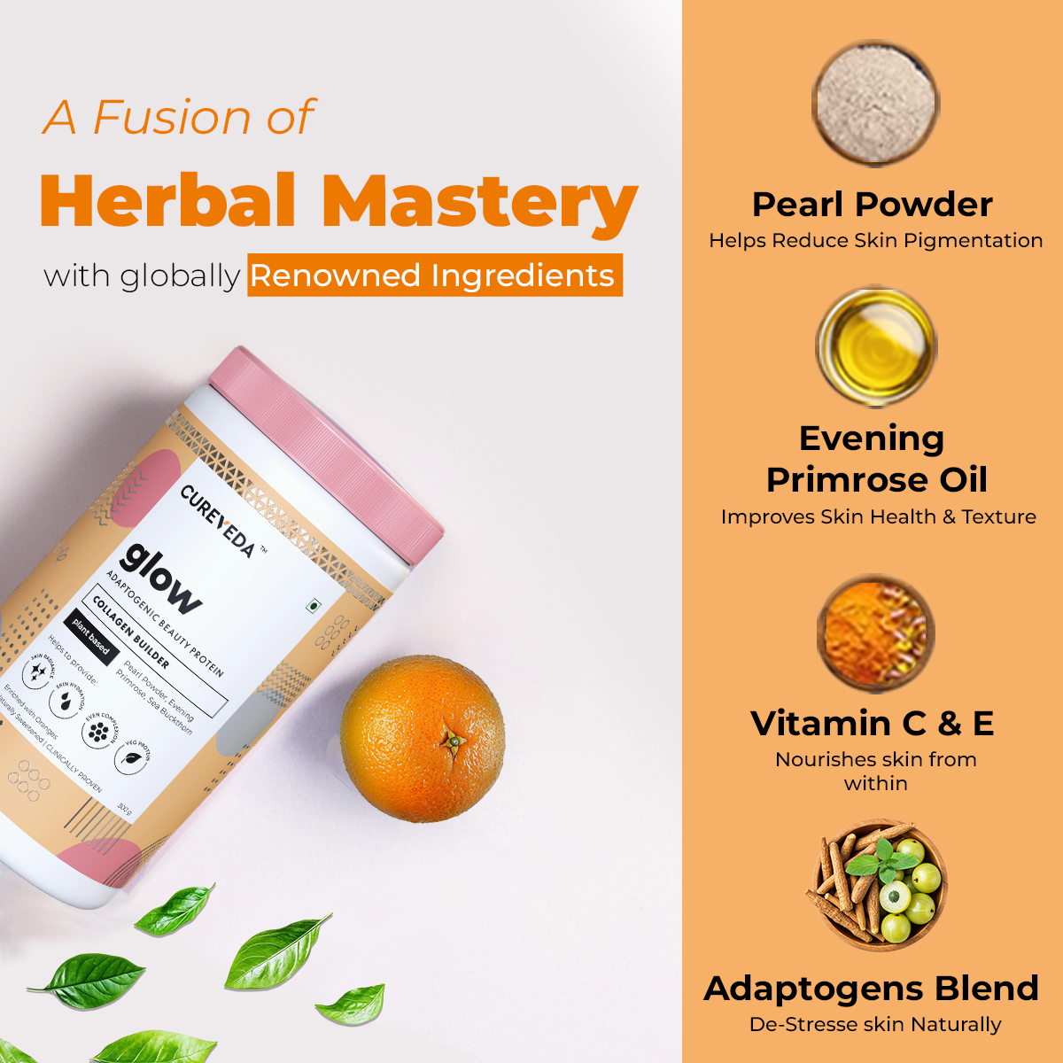 Cureveda GLOW - 360° Beauty Nutrition