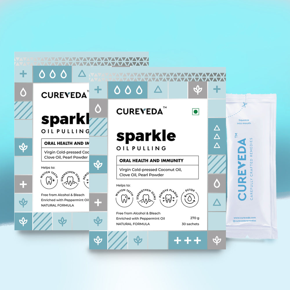 Cureveda Sparkle Oil Pulling