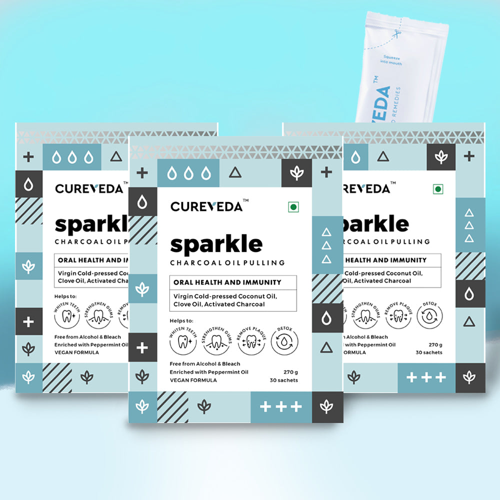 Cureveda Sparkle Oil Pulling