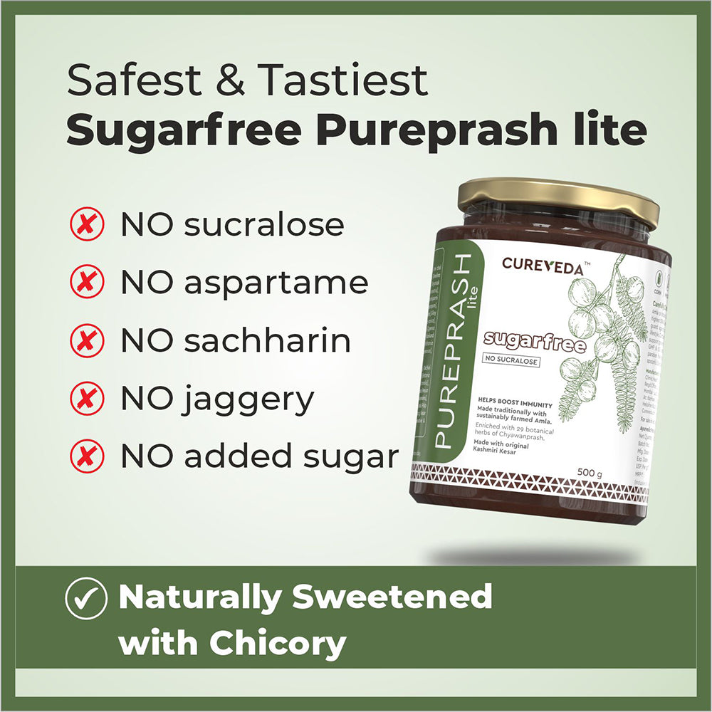 Cureveda Pureprash lite - Sugarfree Chyawanprash