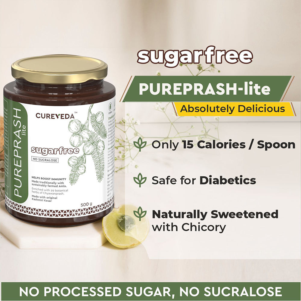 Cureveda Pureprash lite - Sugarfree Chyawanprash