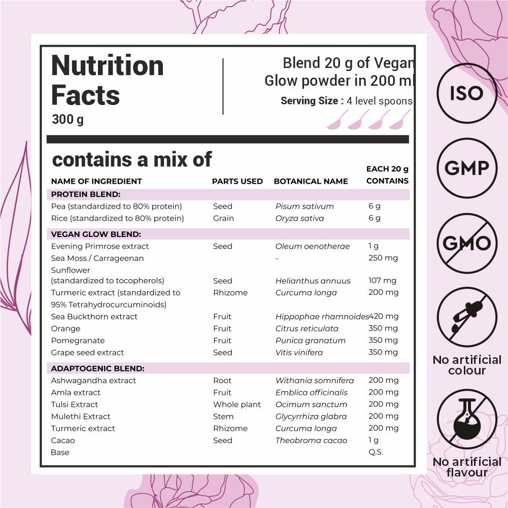 Cureveda GLOW - 360° Beauty Nutrition