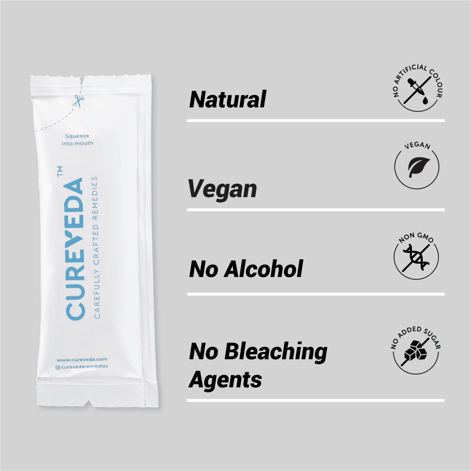 Cureveda Sparkle : Oil Pulling with Coconut Oil