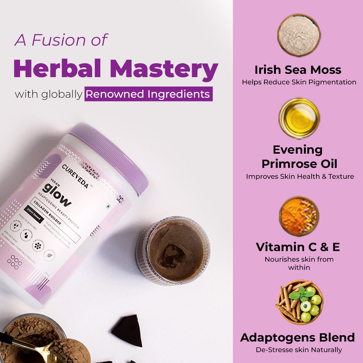 Cureveda GLOW - 360° Beauty Nutrition