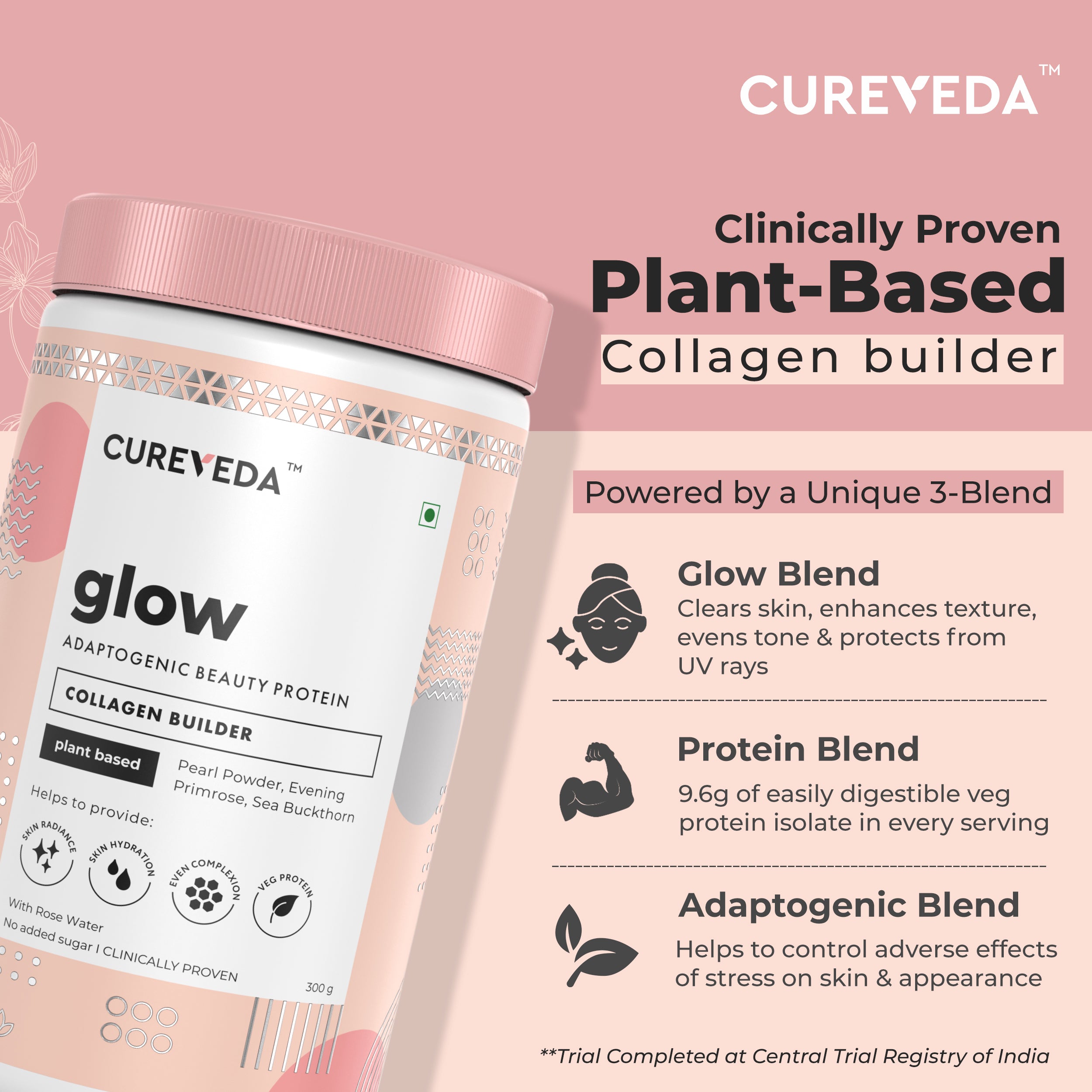 Cureveda GLOW - 360° Beauty Nutrition
