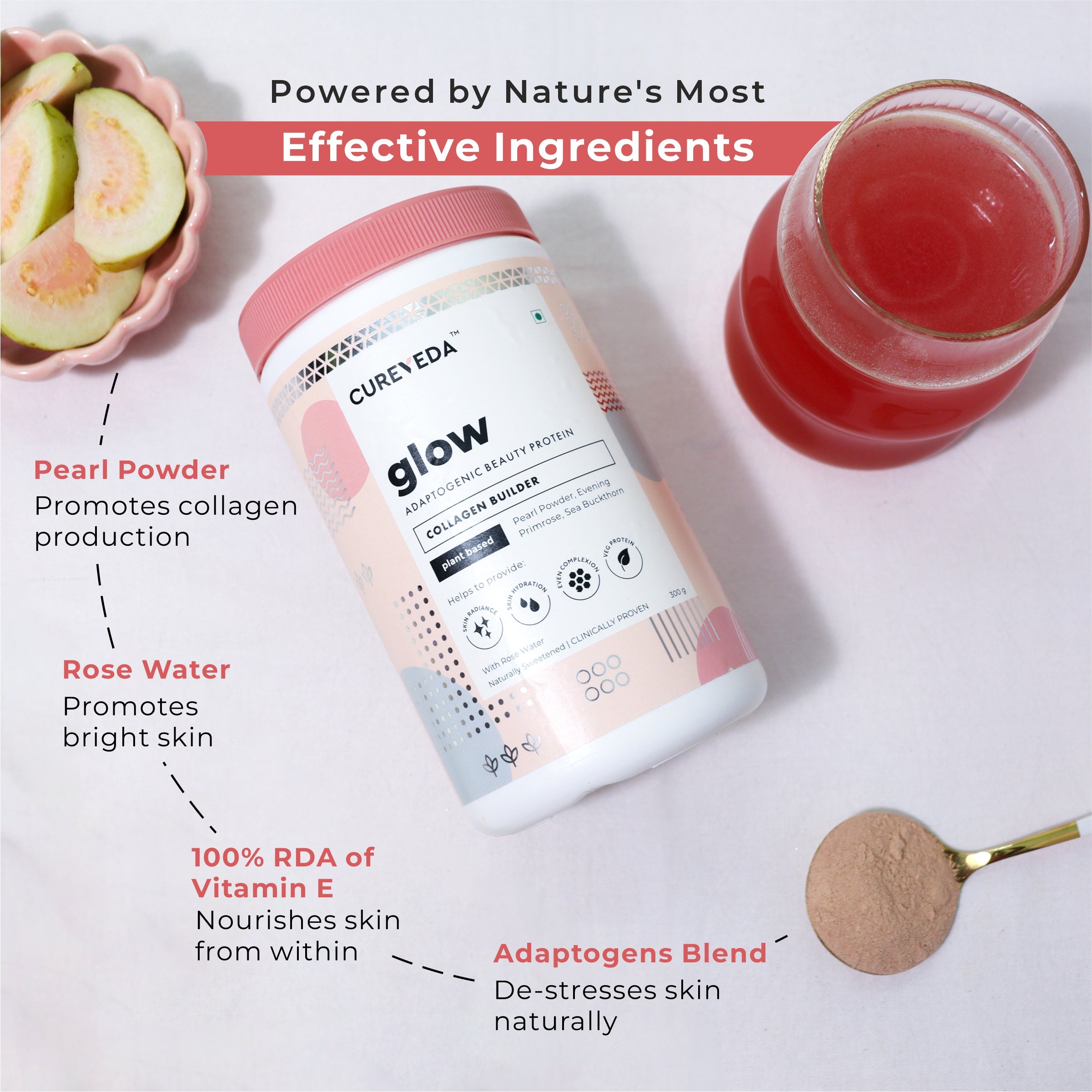 Cureveda GLOW - 360° Beauty Nutrition