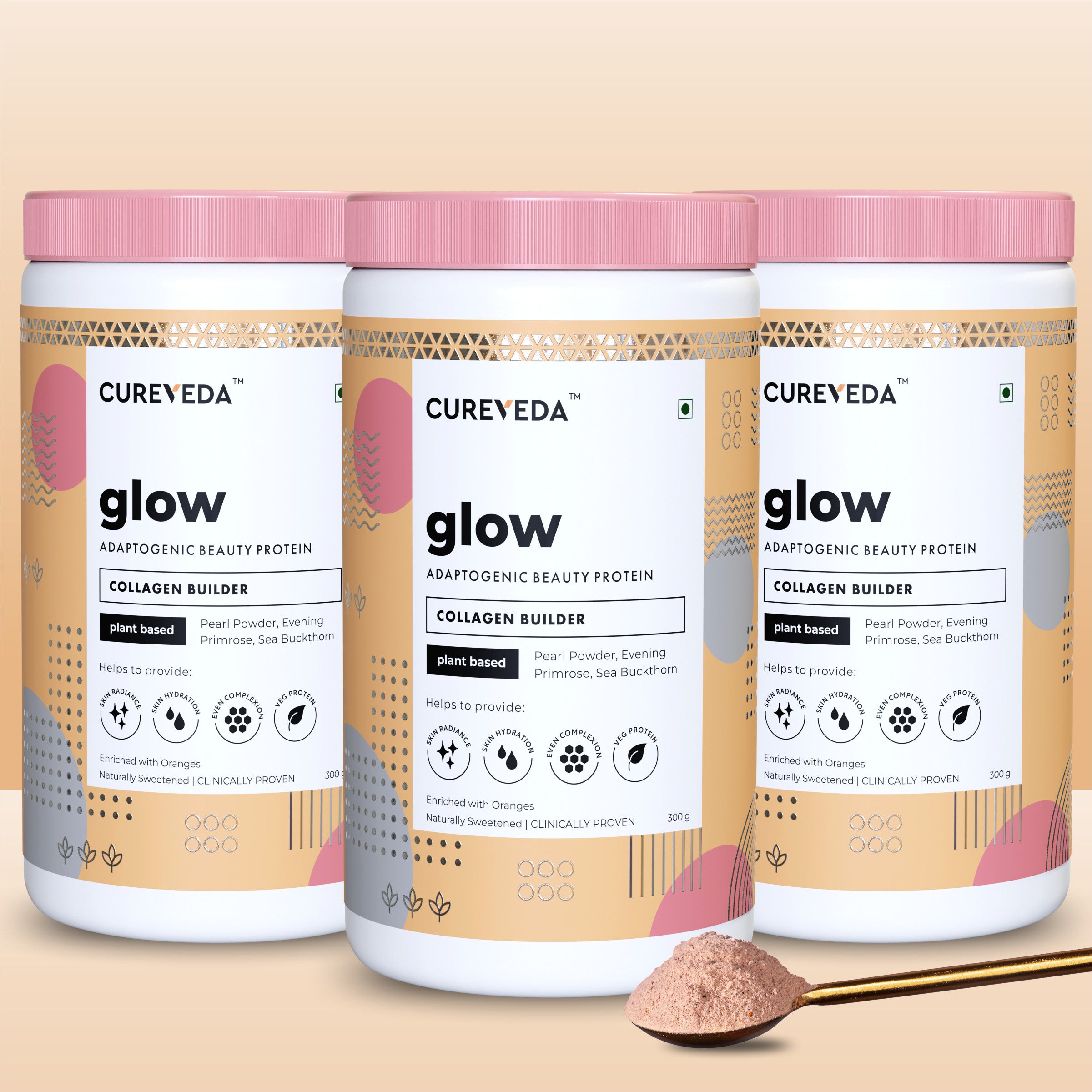 Cureveda GLOW - 360° Beauty Nutrition
