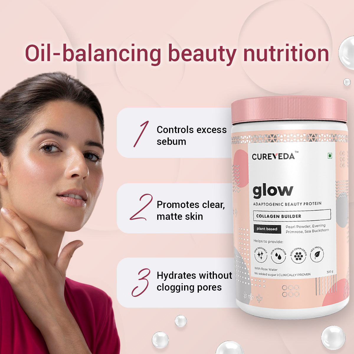 Cureveda GLOW - 360° Beauty Nutrition