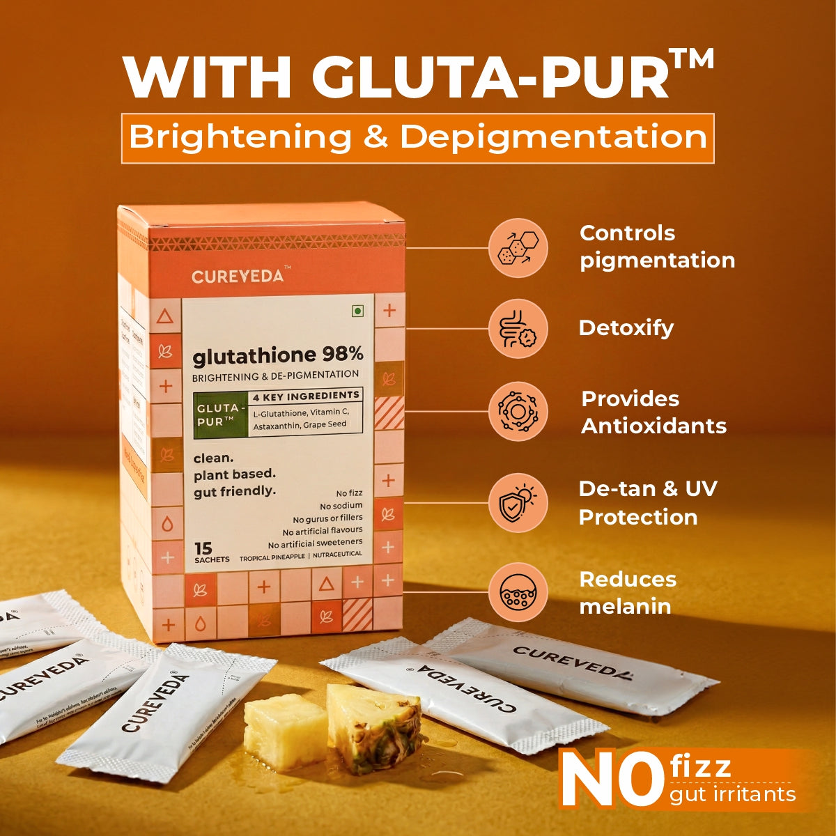 Cureveda Glutathione 98% + pur