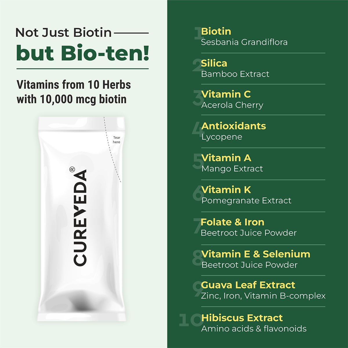 Hair bioten - Hair Vitamins with Plant Biotin