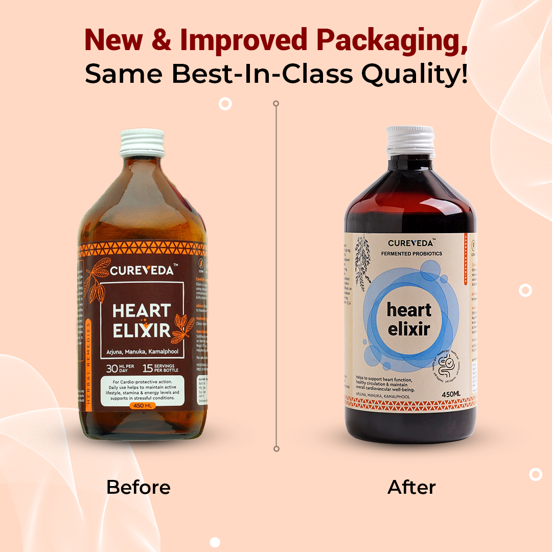 Cureveda Heart Elixir with Fermented Probiotics
