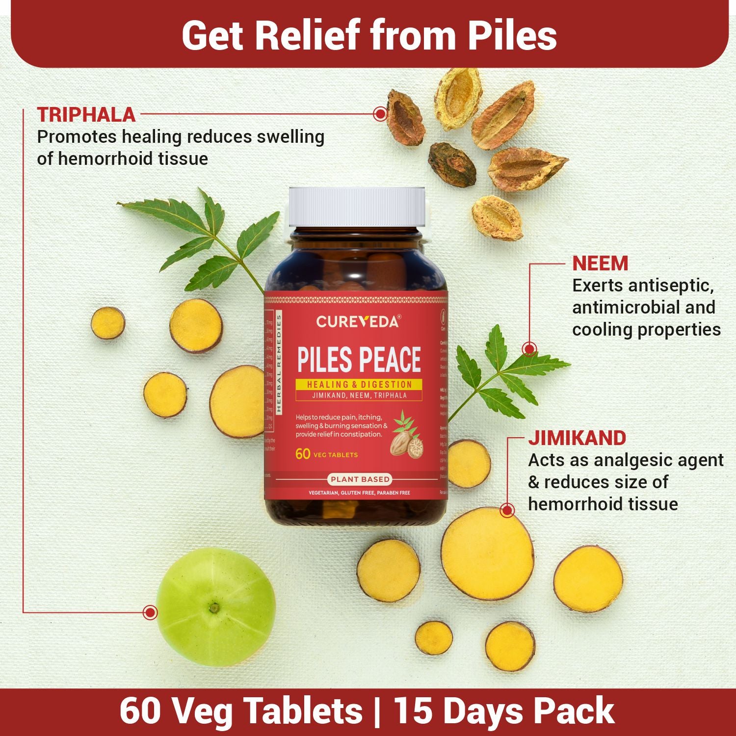 Cureveda Piles Peace