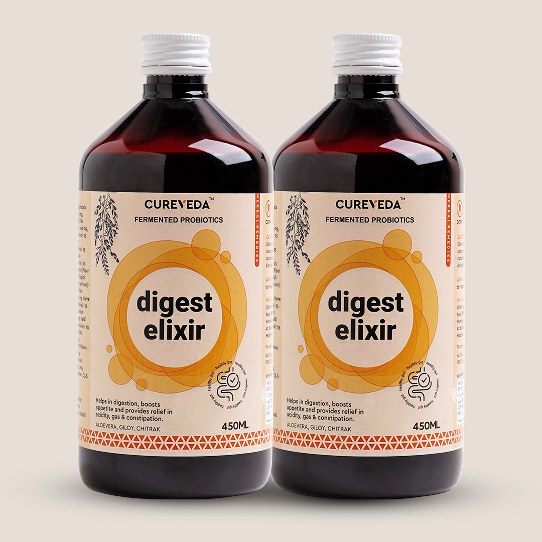 Cureveda Digest Elixir with Fermented Probiotics