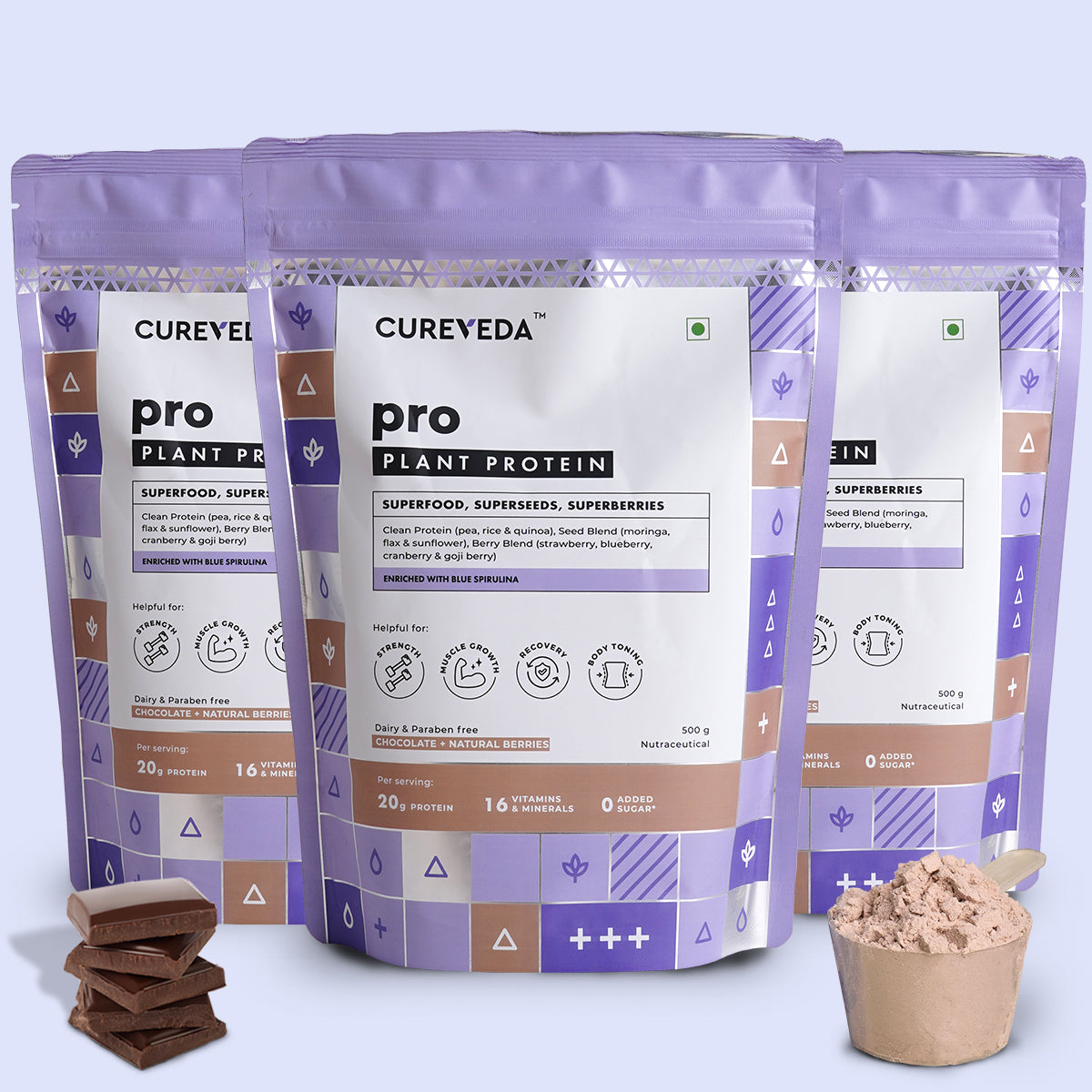 Pro-Build Plant Protein + 6 Mushroom Superpower