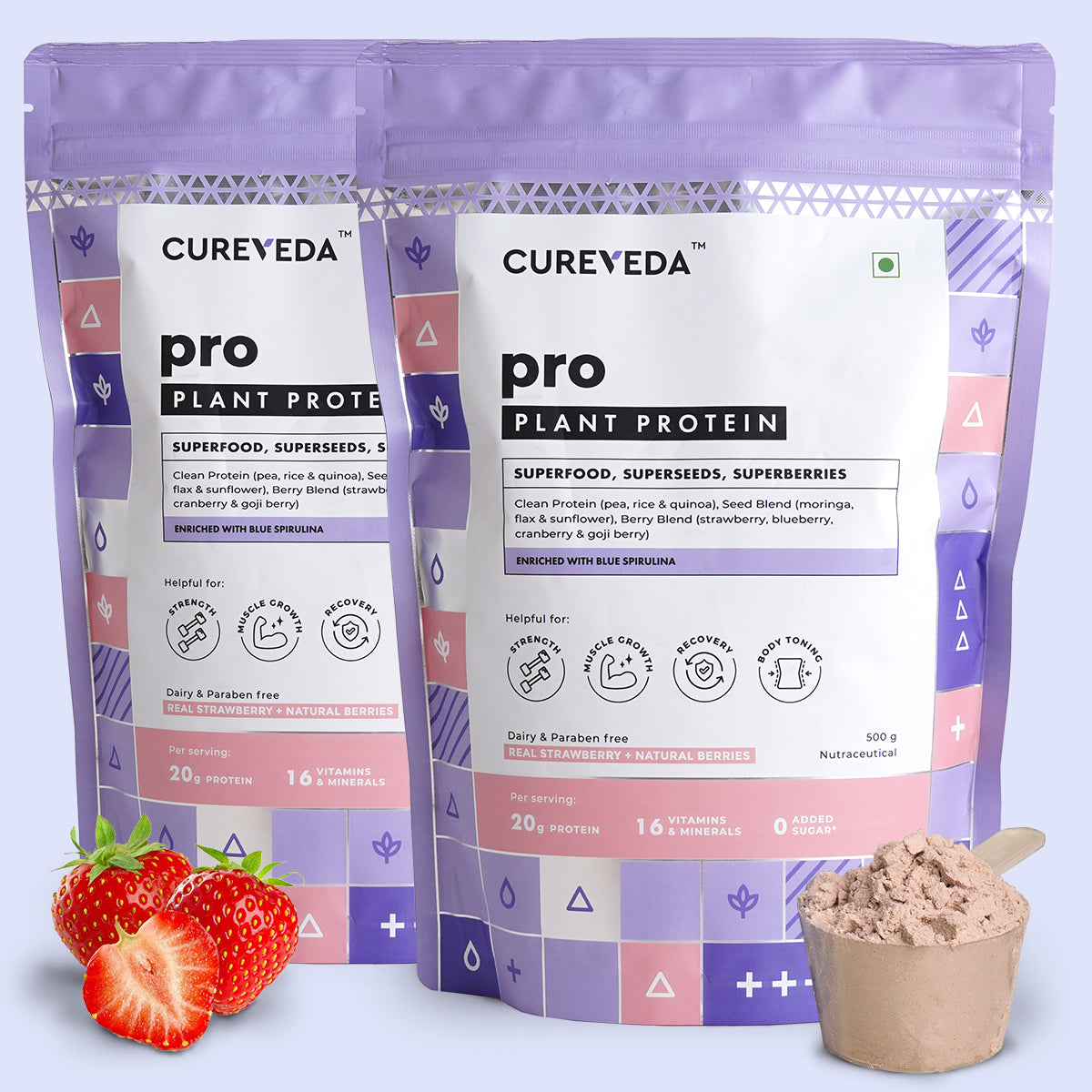 Pro-Build Plant Protein + 6 Mushroom Superpower