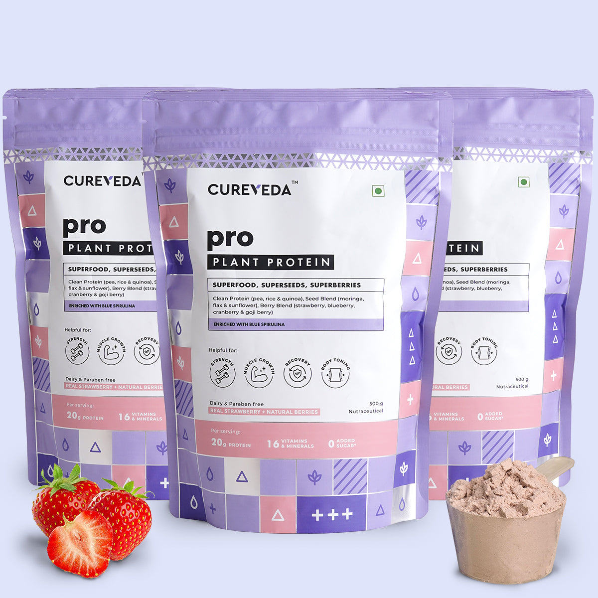 Pro-Build Plant Protein + 6 Mushroom Superpower