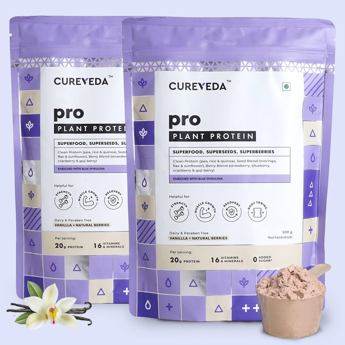 Pro-Build Plant Protein + 6 Mushroom Superpower