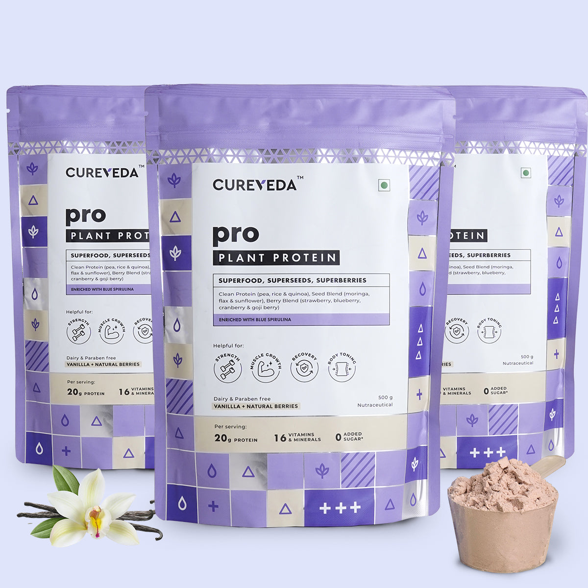 Pro-Build Plant Protein + 6 Mushroom Superpower