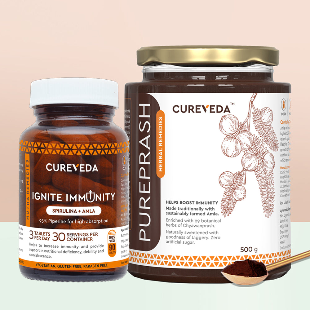 Cureveda Combo - PUREPRASH & IGNITE IMMUNITY