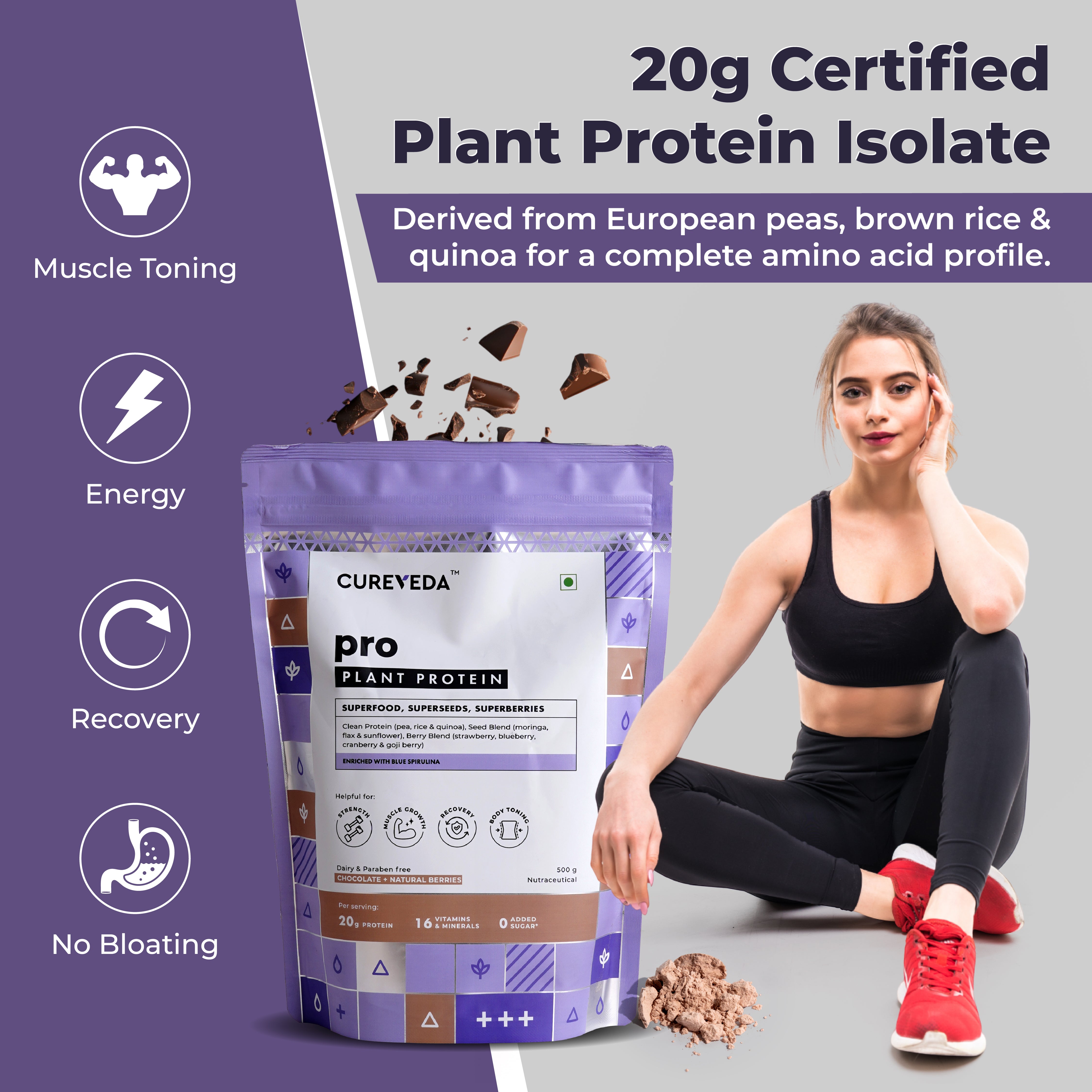 Cureveda Superfood Plant Protein