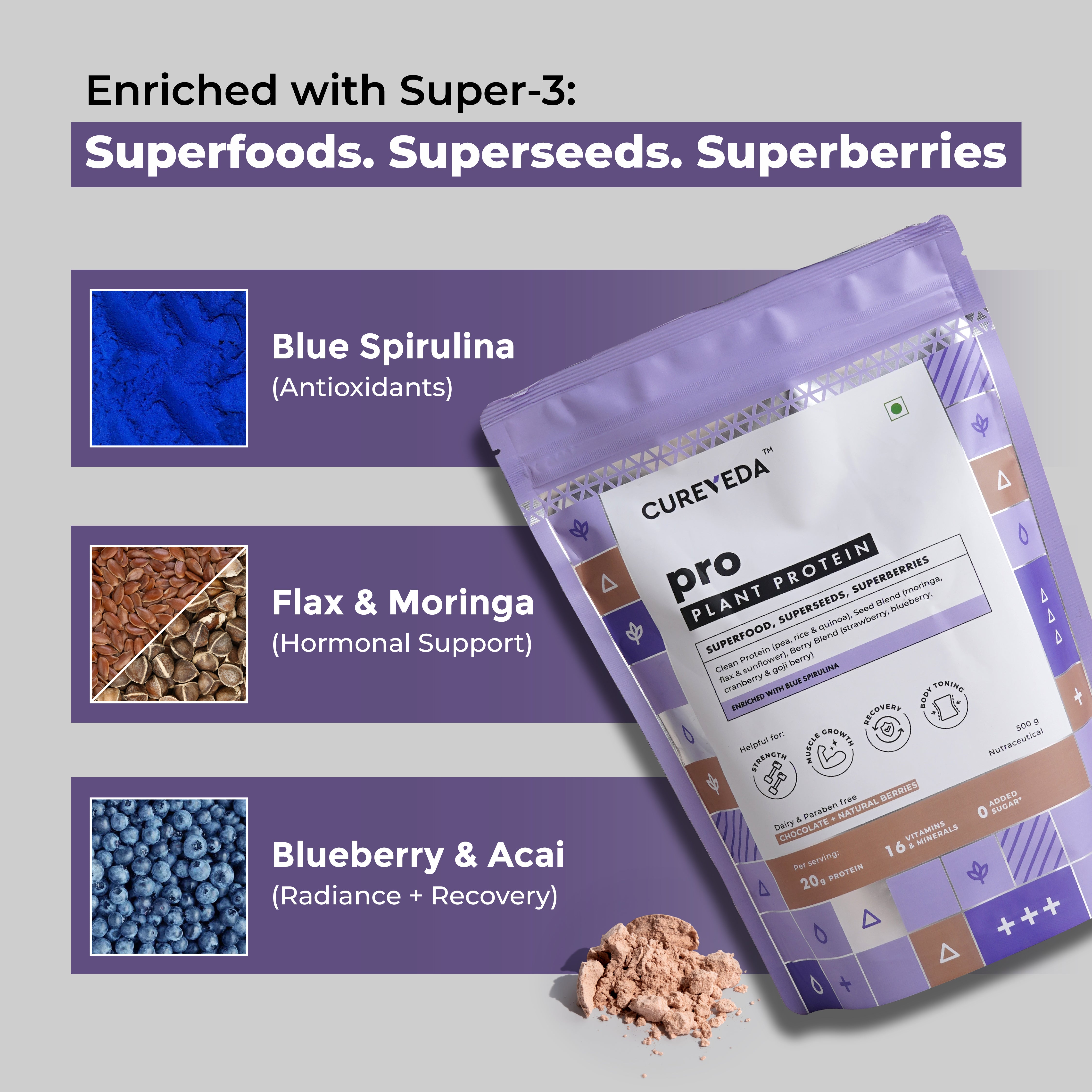 Cureveda Superfood Plant Protein
