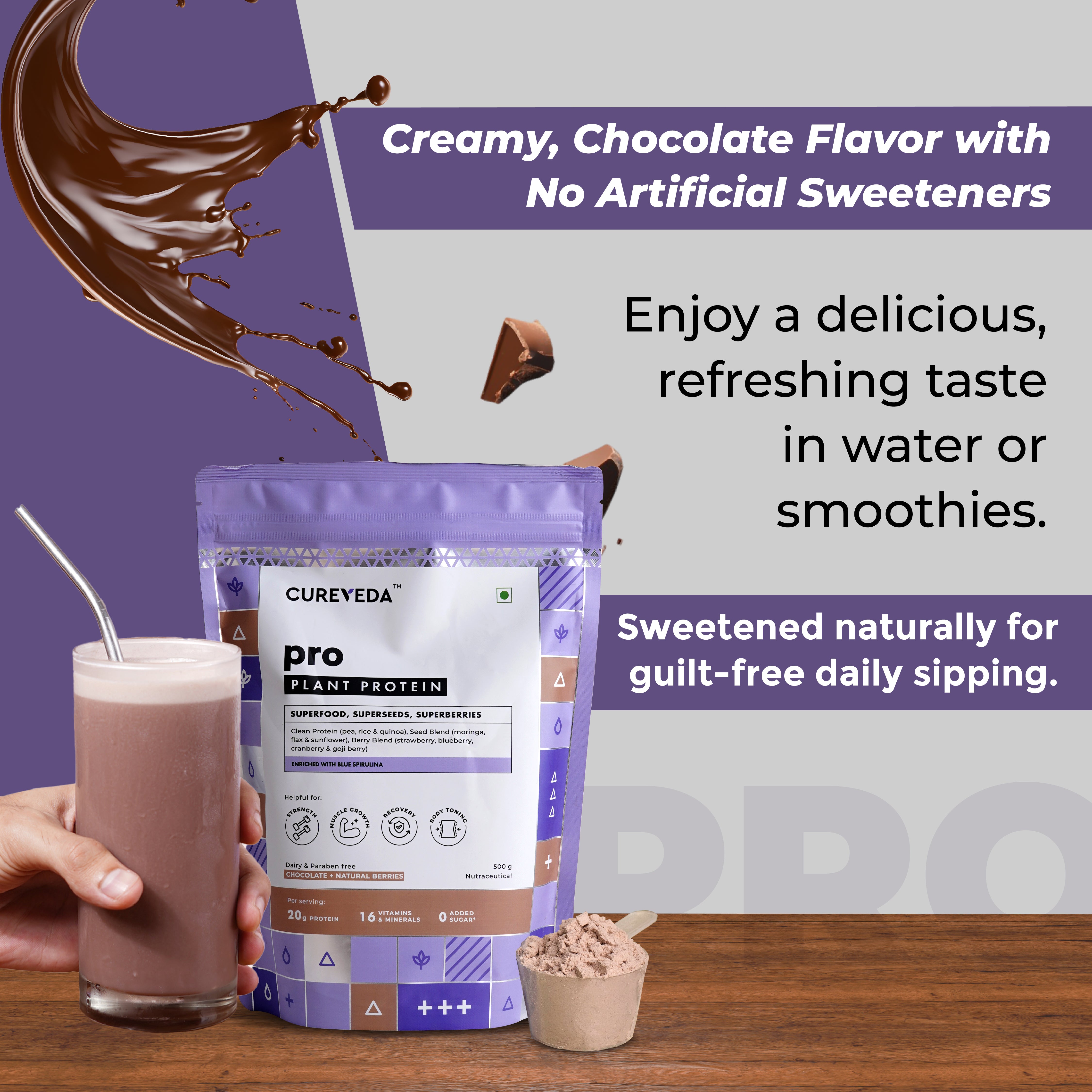 Cureveda Superfood Plant Protein