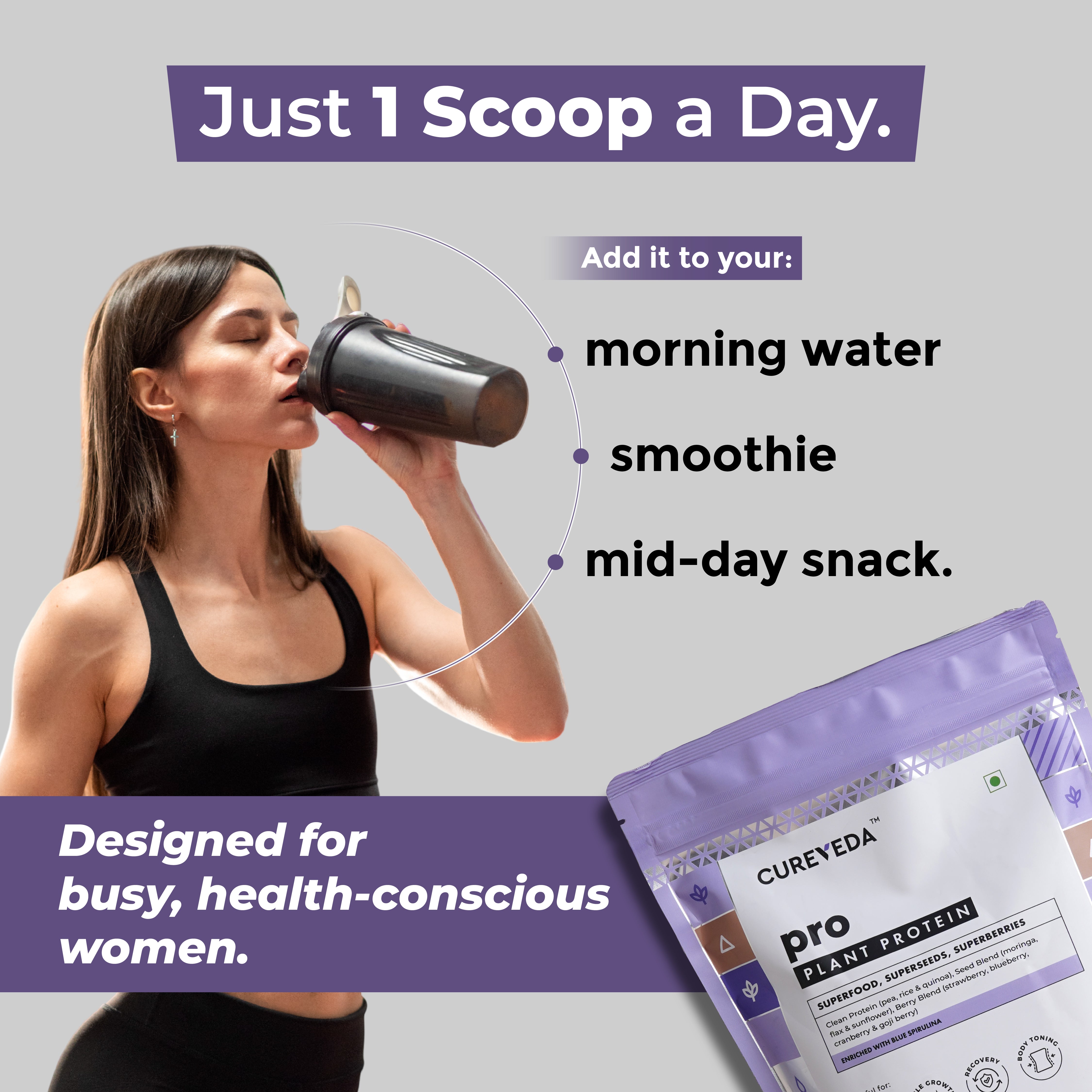 Cureveda Superfood Plant Protein