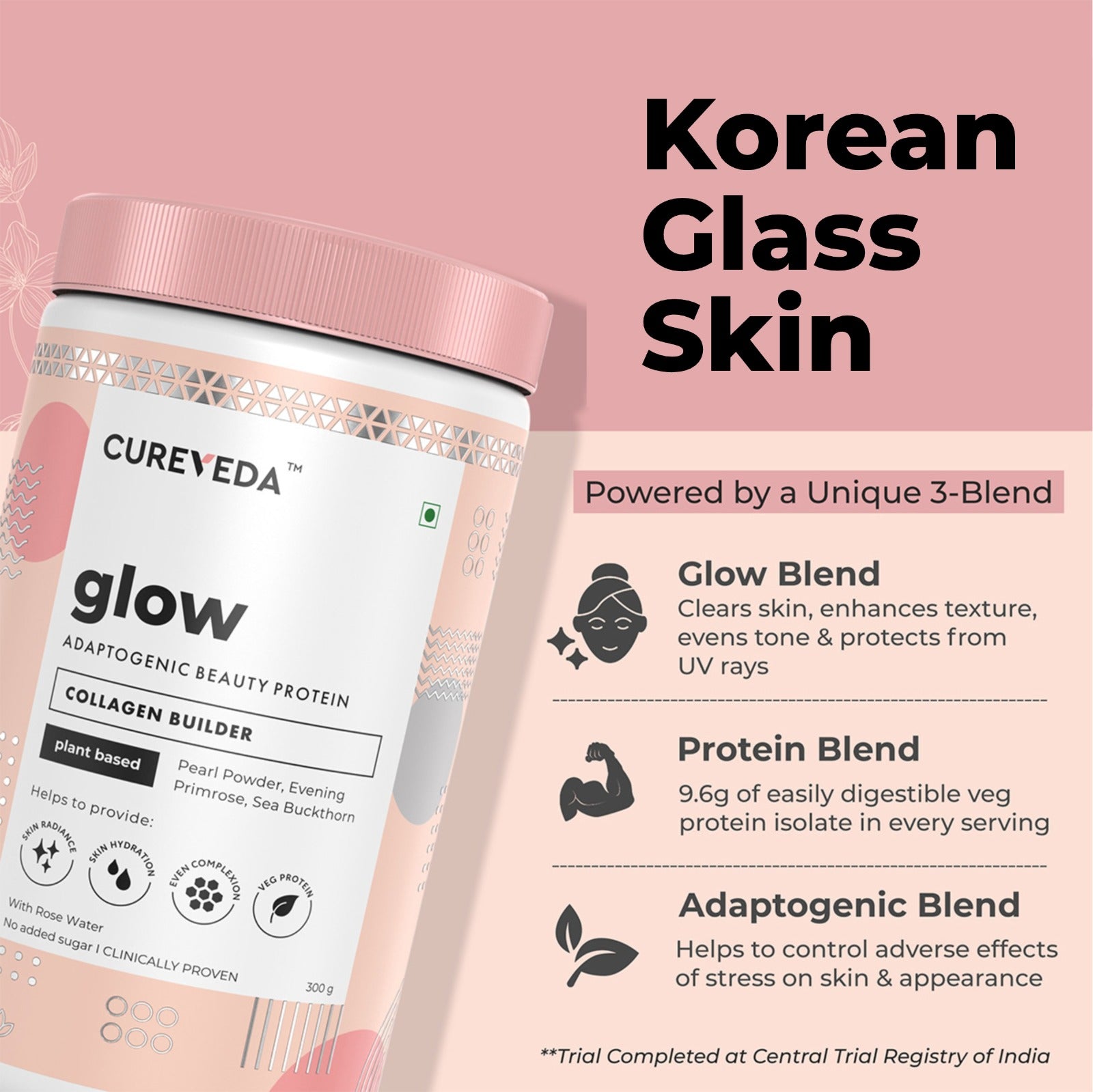 Cureveda GLOW - 360° Beauty Nutrition
