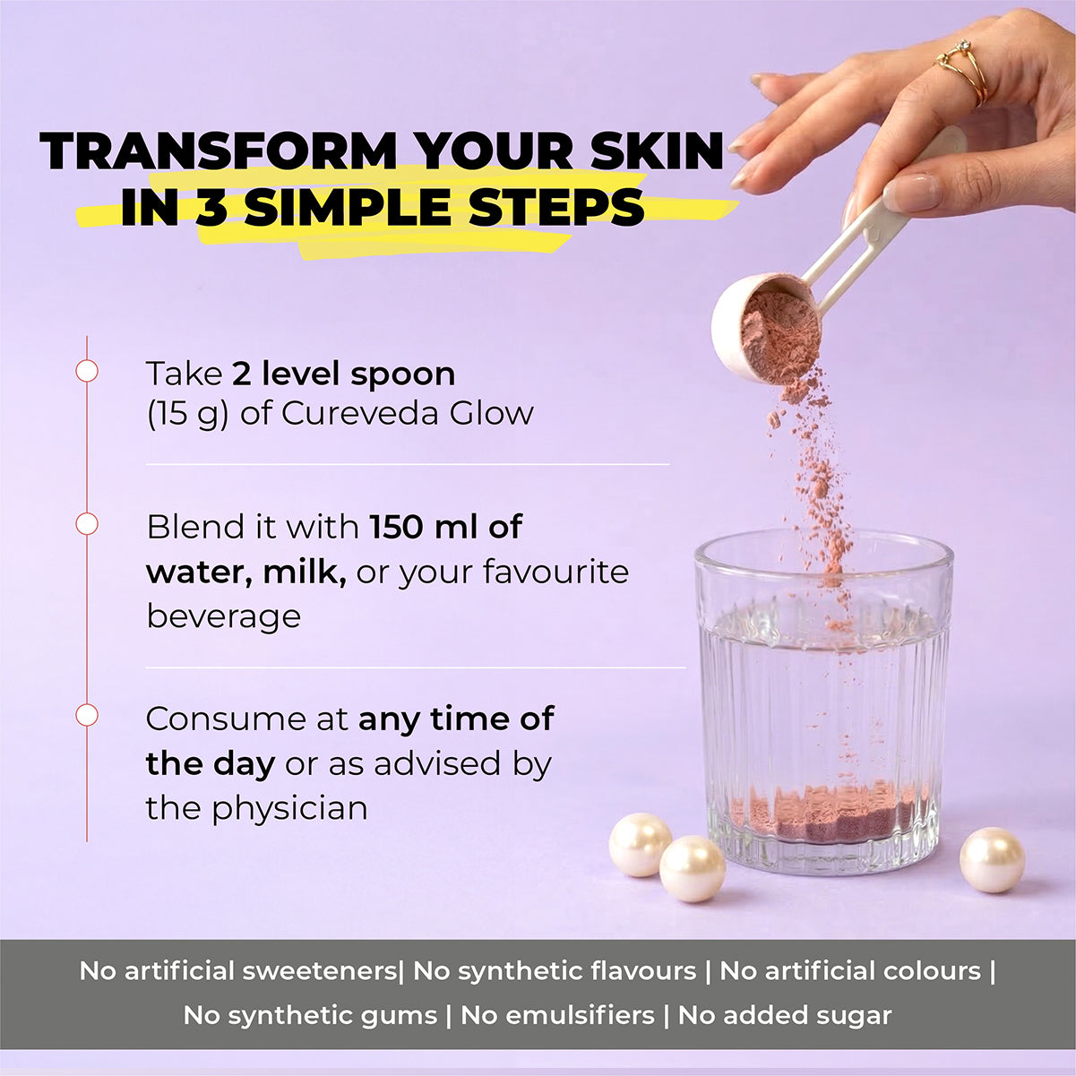 Cureveda GLOW - 360° Beauty Nutrition