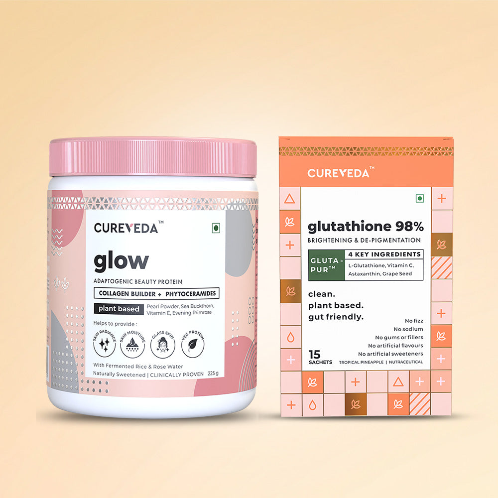 Buy Cureveda Glow Glutathione - Skin Brightening & Anti-Aging Supplement Buy Cureveda Glow Glutathione - Skin Brightening & Anti-Aging Supplement