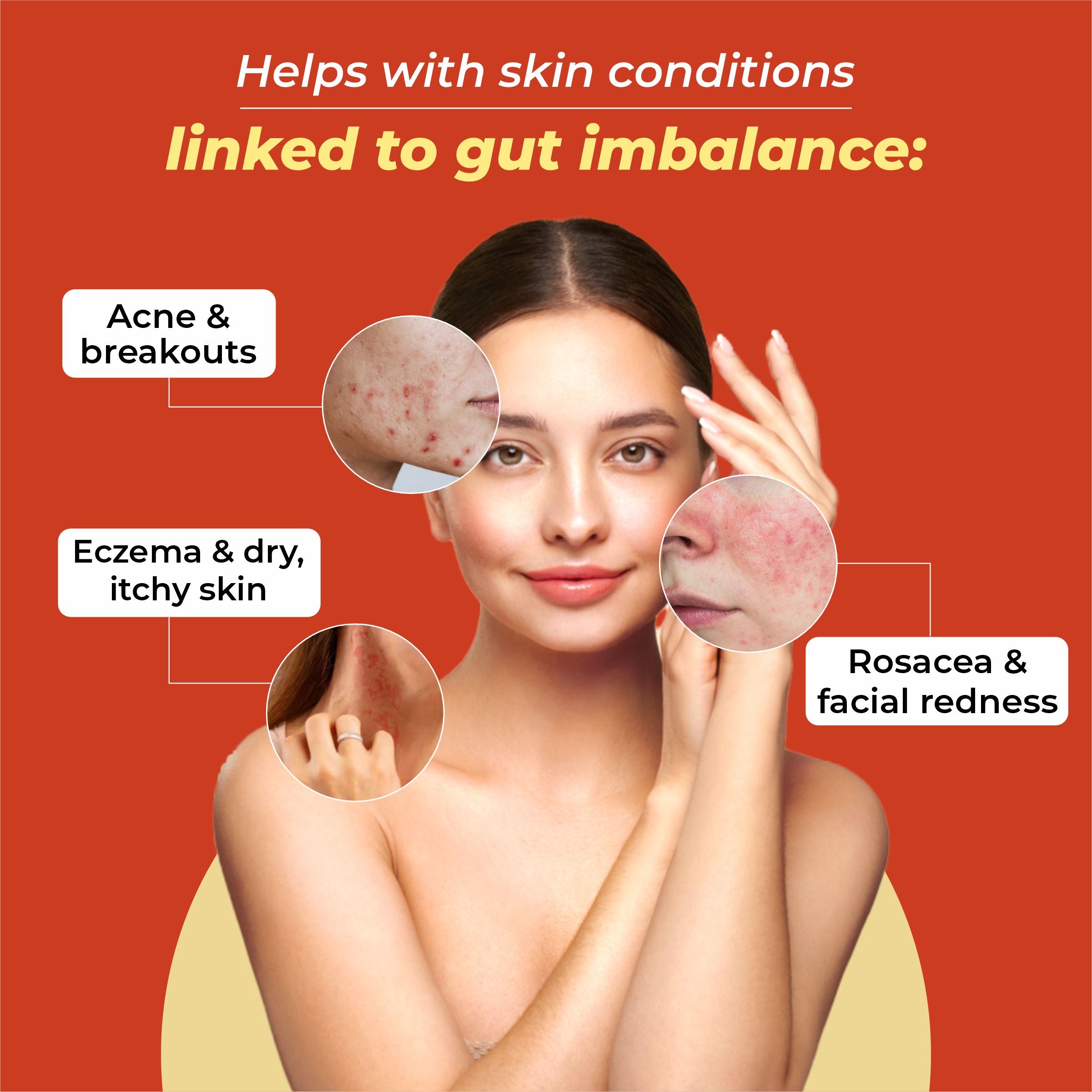 Cureveda Skin-gut with Pre-probiotics