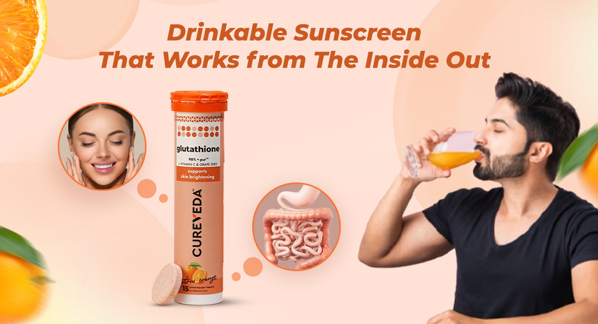 Drinkable Sunscreen That Works from the Inside Out