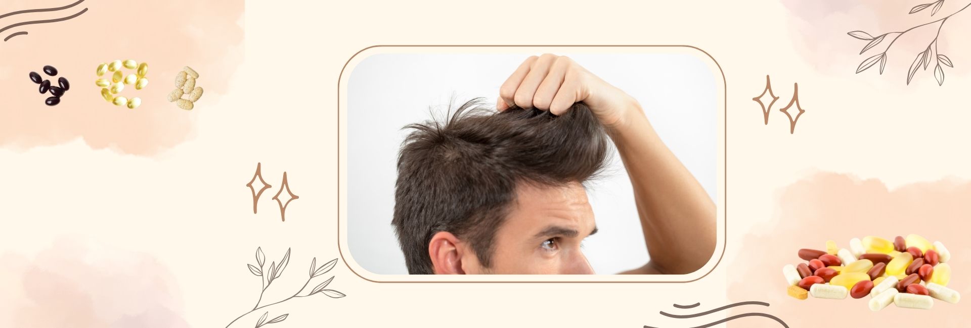 Hair vitamins for men to reduce hair fall and thinning naturally