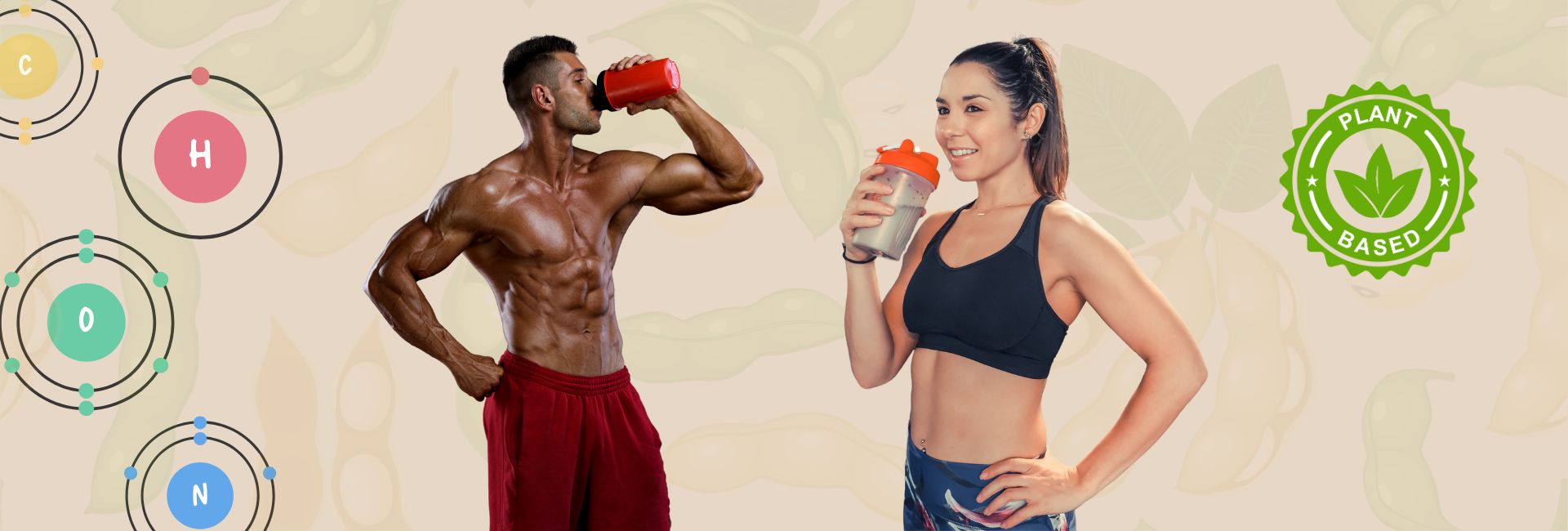 Image explaining pea protein myths and clarifying whether pea protein is a complete protein, with simple visual comparisons.