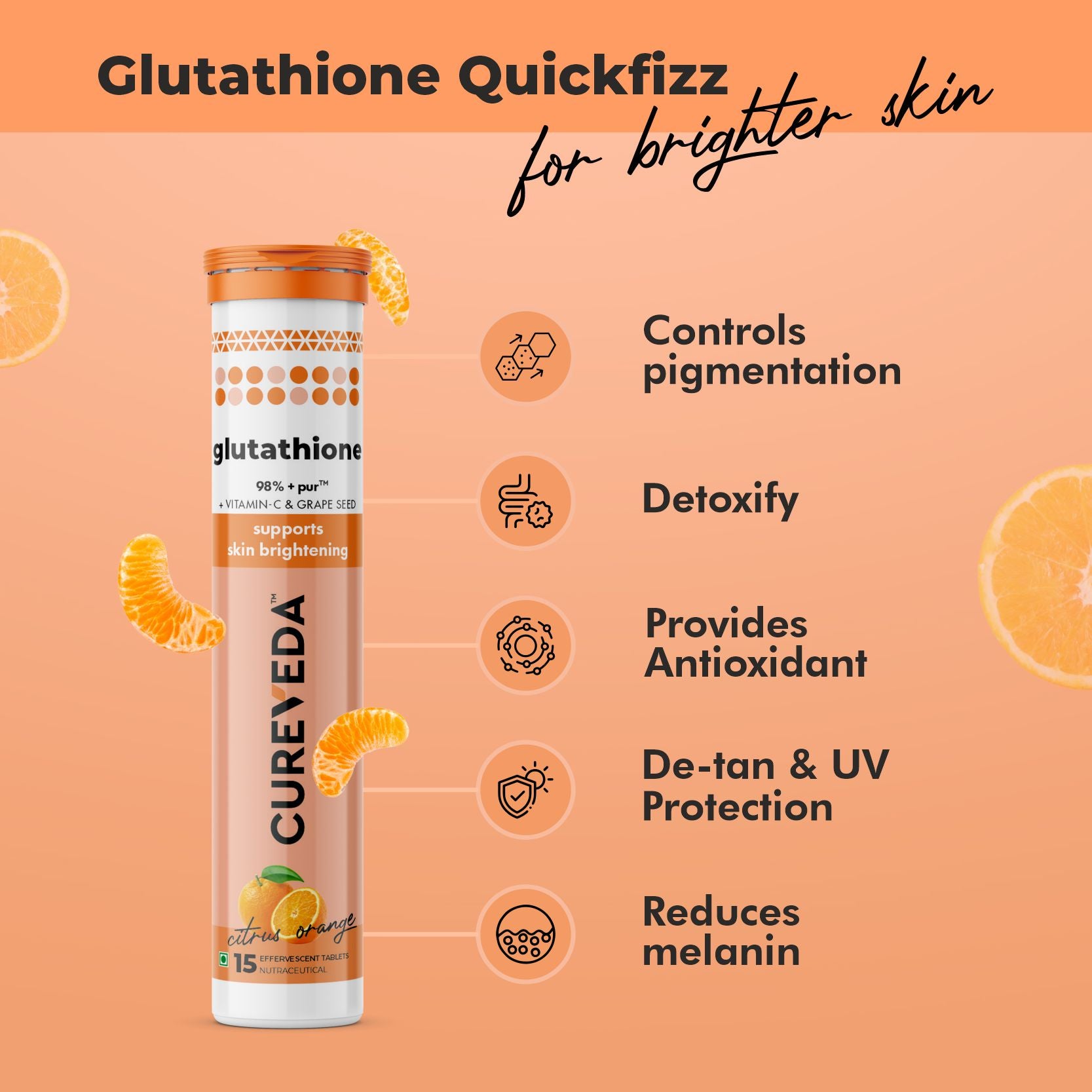 Cureveda Glutathione 98% + pur