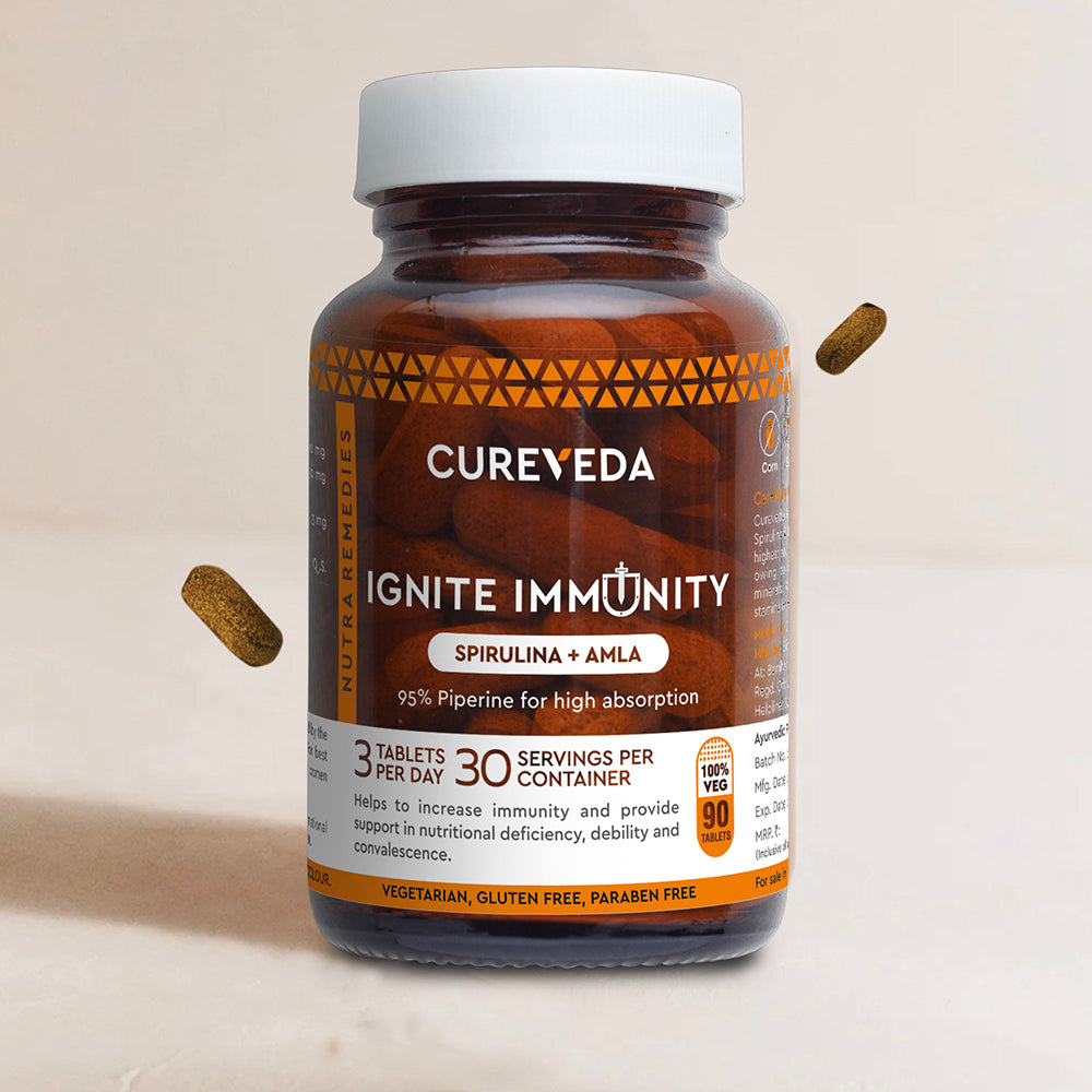 Buy Cureveda Ignite Immunity - Immunity Booster Tablets for Daily Wellness