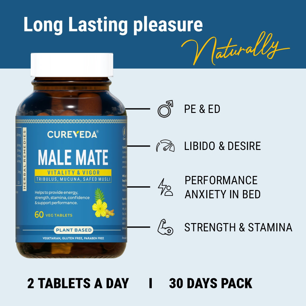 Cureveda Male Mate - Men's Wellness