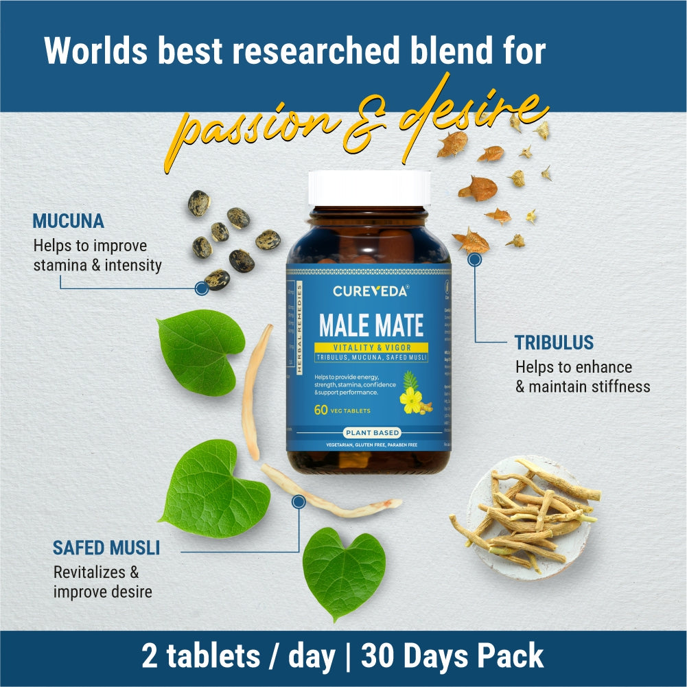 Cureveda Male Mate - Men's Wellness
