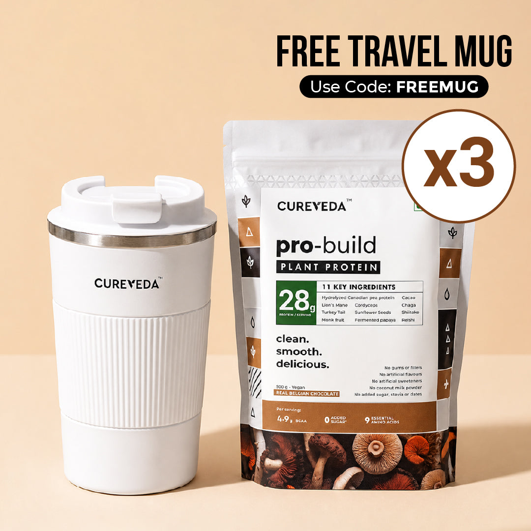 Pro-Build Plant Protein + 6 Mushroom Superpower