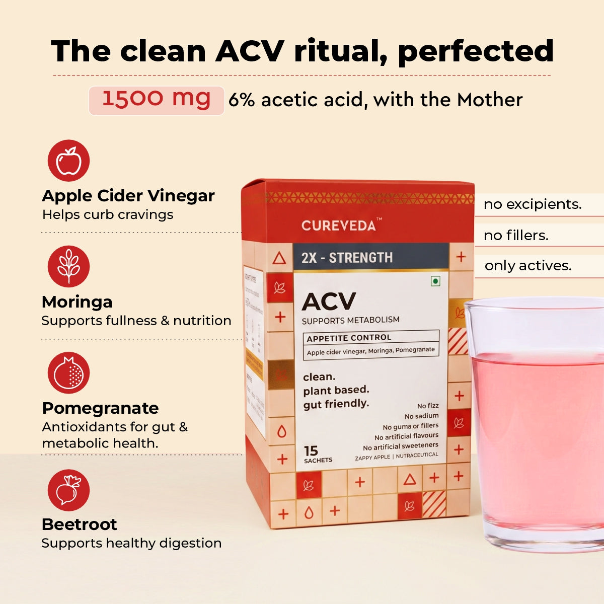 ACV with Moringa - 2x Strength