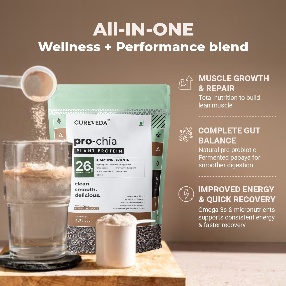 Cureveda Pro-Chia + Superfood