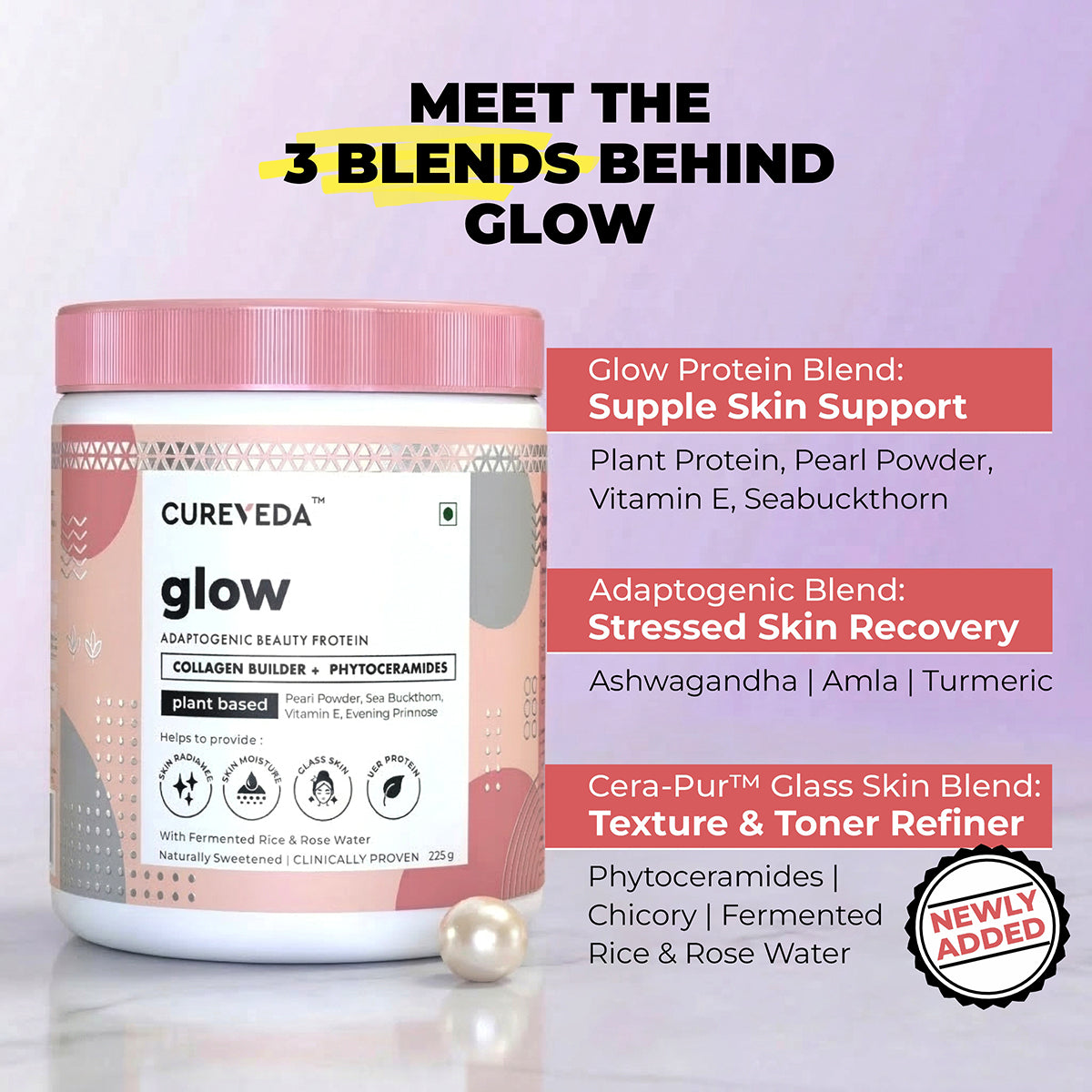 Cureveda GLOW - 360° Beauty Nutrition