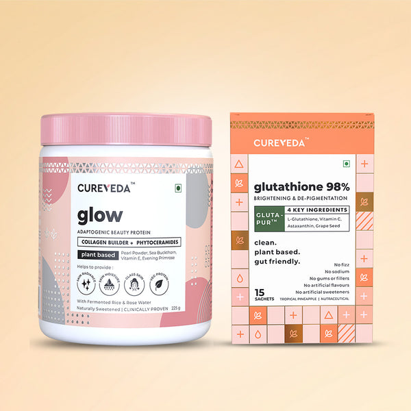 Buy Cureveda Glow Glutathione - Skin Brightening & Anti-Aging Supplement Buy Cureveda Glow Glutathione - Skin Brightening & Anti-Aging Supplement