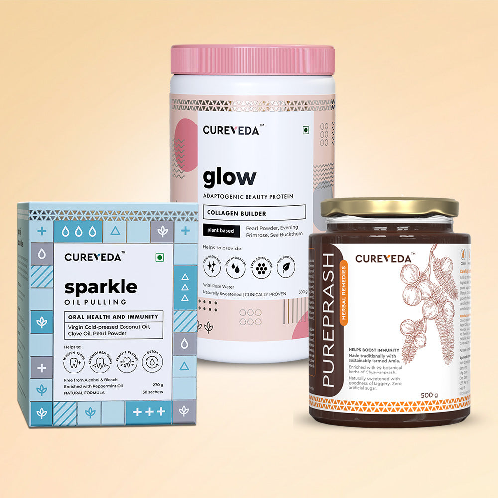 Cureveda GLOW, PUREPRASH & SPARKLE