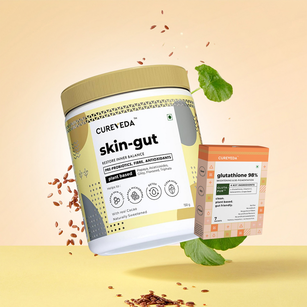 Cureveda Skin-gut with Pre-probiotics