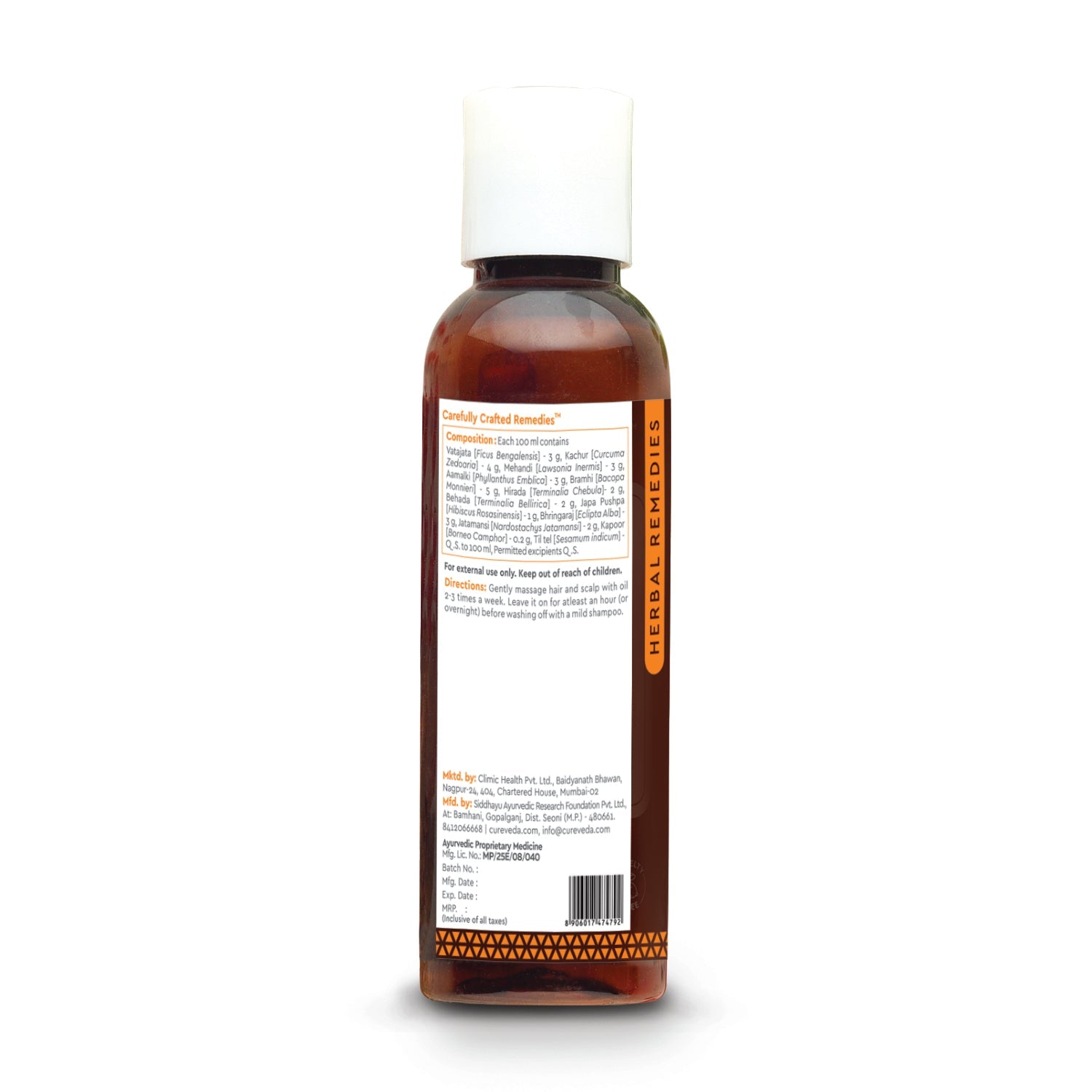 Cureveda Hair Care Oil